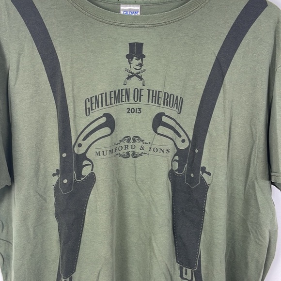 Mumford & Sons 2013 Gentleman of the Road Band Tee - XL - Picture 2 of 4